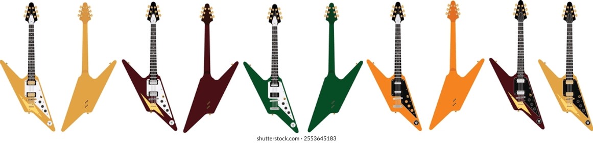 Classic Japanese Lightning Electric Guitar Models