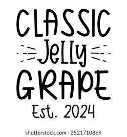 Classic Jelly Grape est. 2024