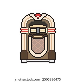 CLASSIC JUKEBOX ICON PIXEL ART