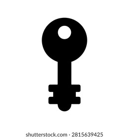 Classic Key Security Access Vector Icon