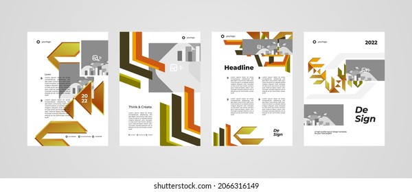 Classic layout template design, background for your project like flyer, brochure, banner, media post advertising, company profile, resume and more. Design isolated and editable vector eps.