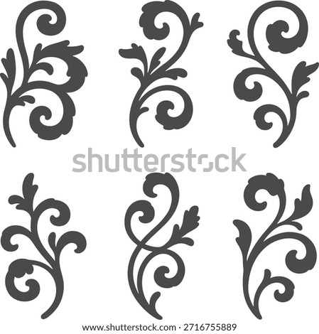 Classic Leafy Vine Decorative Ornaments