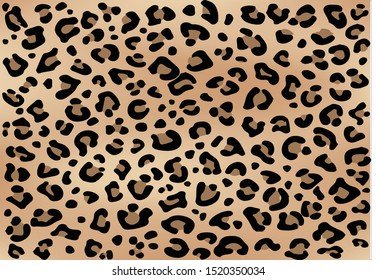 classic leopard design vector design