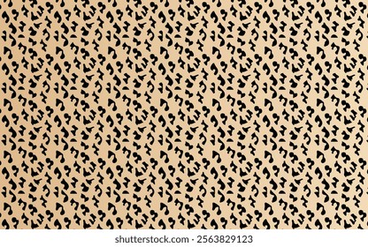 Classic leopard print seamless pattern. Wild animal cat skin texture for fashion and fabric. Vector illustration.