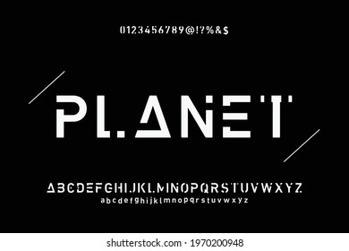 classic lettering, alphabet font, black style background,  typeface vector