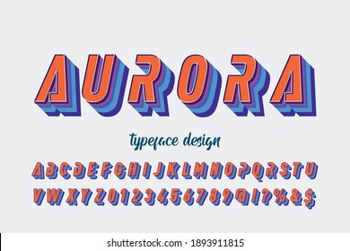 classic lettering, alphabet font, typeface vector design, new style background