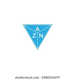 Classic Lettering Minimal Fashion Designs. Typography modern serif fonts regular decorative vintage concept. vector illustration AZN LOGO 