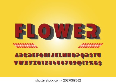 Classic Lettering vector  Designs. Elegant alphabet letters font. vector illustration Yellow and red gradient style