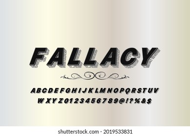 Diseños vectoriales de letras clásicas. Fuentes de tipografía. ilustración vectorial estilo gradiente gris y negro. Letra elegante del alfabeto