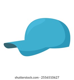 Classic light blue baseball cap offering shade and a sporty look