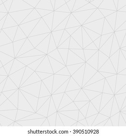 Classic Light Gray Simple Polygon Background With Thin Seamless Lines For Web Backdrop Design