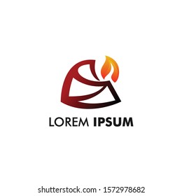 classic lighters logo vector template
