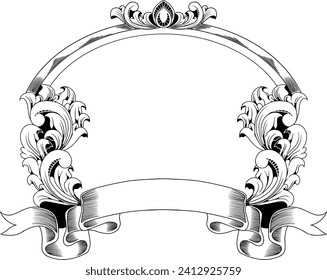 diseño ornamental de elementos de línea clásicos. 