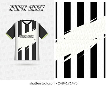 Classic line gradient pattern jersey designs