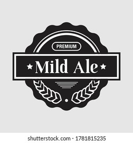 a classic logo with a gray background