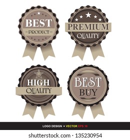 Classic logo template high quality. Eps 10 vector design