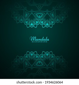 Classic luxury pattern elegant mandala decorative pattern background vector