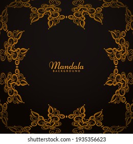 Classic luxury pattern elegant mandala decorative pattern background vector