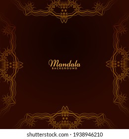 Patrón clásico de lujo elegante Mandala decoración de fondo vectorial