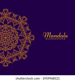 Classic luxury pattern elegant mandala decorative pattern background vector