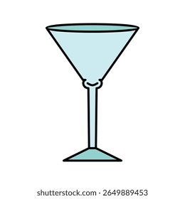 Classic Martini Glass for Mixed Drinks