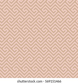 Classic meander seamless pattern. Greek key neutral tileable linear vector background.