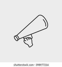classic megaphone icon