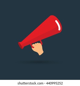 classic megaphone icon
