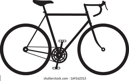 Classic Mens Town / Dutch Bike Silhouette