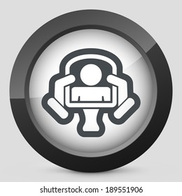 Classic mirror icon