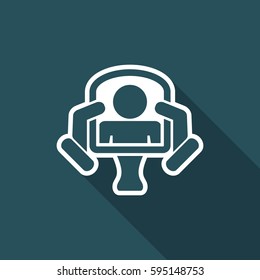 Classic mirror icon