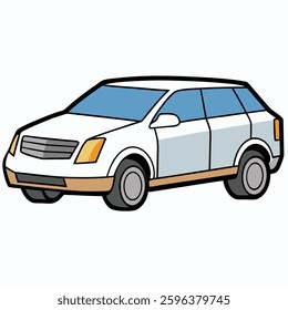 Classic and Modern Car – Flat Style Vector Design