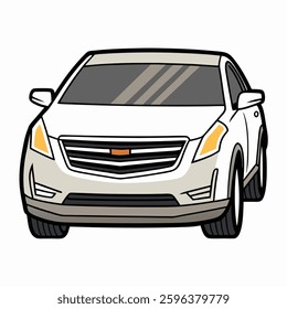 Classic and Modern Car – Flat Style Vector Design