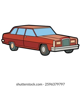 Classic and Modern Car – Flat Style Vector Design