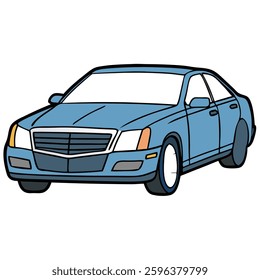 Classic and Modern Car – Flat Style Vector Design