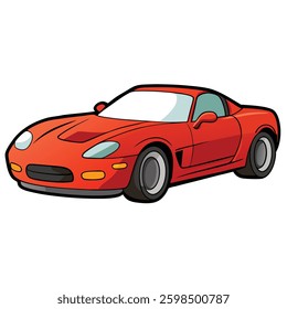 Classic and Modern Car – Flat Style Vector Design