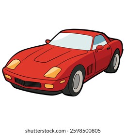 Classic and Modern Car – Flat Style Vector Design