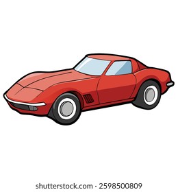 Classic and Modern Car – Flat Style Vector Design