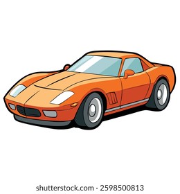 Classic and Modern Car – Flat Style Vector Design