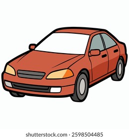 Classic and Modern Car – Flat Style Vector Design