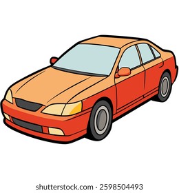 Classic and Modern Car – Flat Style Vector Design