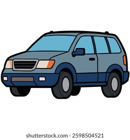 Classic and Modern Car – Flat Style Vector Design