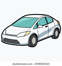 Classic and Modern Car – Flat Style Vector Design