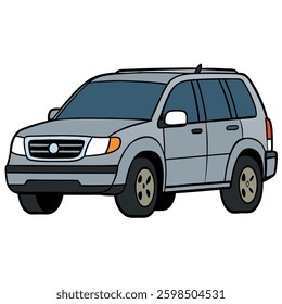 Classic and Modern Car – Flat Style Vector Design
