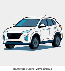 Classic and Modern Car – Flat Style Vector Design