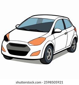 Classic and Modern Car – Flat Style Vector Design