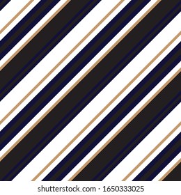 Patrón de rayas diagonales clásicas modernas para impresión de pantalones, textiles, camiseta, motivos jacquares, fondos, sitios web