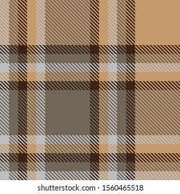 Classic Modern Plaid Tartan Seamless Pattern in Vector - This is a classic plaid, checkered, tartan pattern suitable for shirt printing, fabric, textiles, jacquard patterns, backgrounds and websites