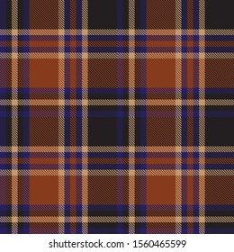 Classic Modern Plaid Tartan Seamless Pattern in Vector - This is a classic plaid, checkered, tartan pattern suitable for shirt printing, fabric, textiles, jacquard patterns, backgrounds and websites