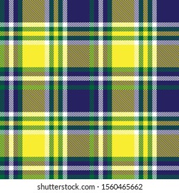 Classic Modern Plaid Tartan Seamless Pattern in Vector - This is a classic plaid, checkered, tartan pattern suitable for shirt printing, fabric, textiles, jacquard patterns, backgrounds and websites
